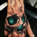 صور - وشم جمجمة رائع - مثال 3392 tatufoto.ru