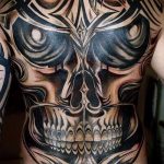 صور - وشم جمجمة رائع - مثال 10399 tatufoto.ru
