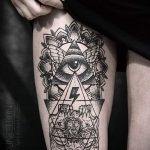 صور - وشم أسود بارد - مثال 4403 tatufoto.ru