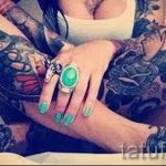 صور - فتيات وشم بارد - مثال 1052 tatufoto.ru