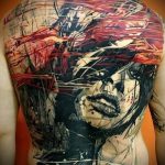 صور - وشم رائع على ظهرها - مثال 1060 tatufoto.ru