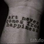 صور - وشم رائع على معصمها - مثال 1063 tatufoto.ru
