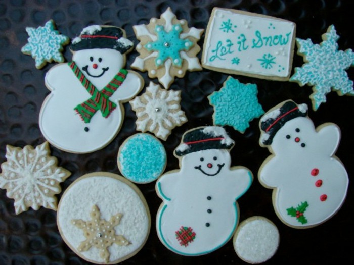 Lahodné vianočné pečivo, ktoré si zamilujete Let-it-snow-cookies