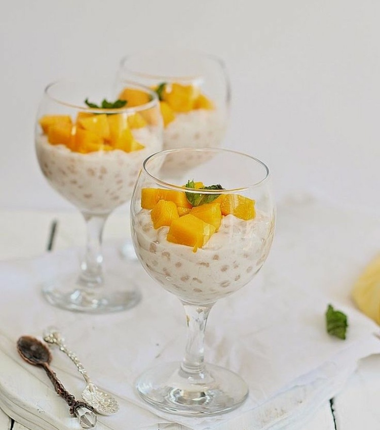 kubánske jedlo-dezert-mango-pena-dezert-krém