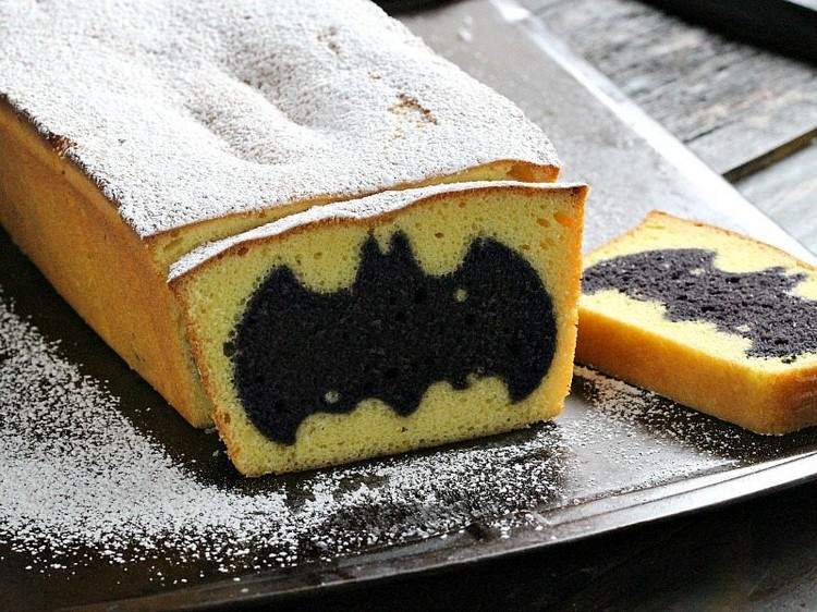 Torta s prekvapením - Batmanova torta v torte dort-s-prekvapením-box-koláč-prekvapenie-torta-batman