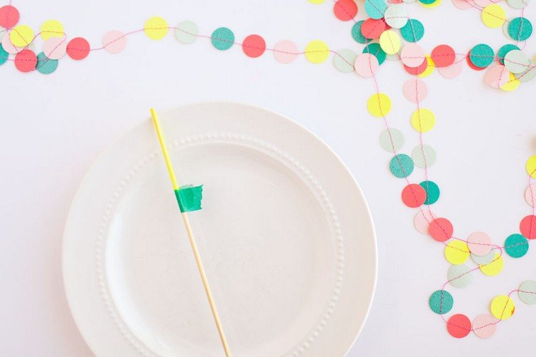 Návod na výrobu vlastnej tortovej girlandy