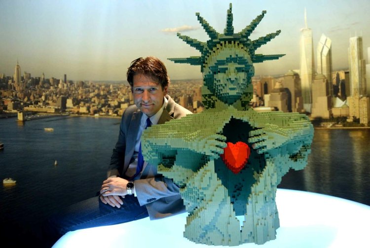 Vlastenecké umenie - Socha slobody v New Yorku umenie-lego-socha-slobody-srdca-new-york-téma