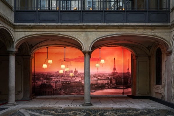 Inštalácia závesných svetiel na luster Baccarat-pochodeň arik-levy