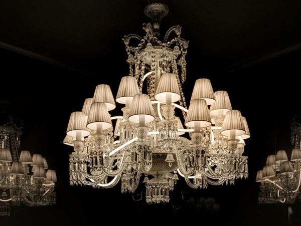 Krištáľový luster Etrange zénith Philippe Starck