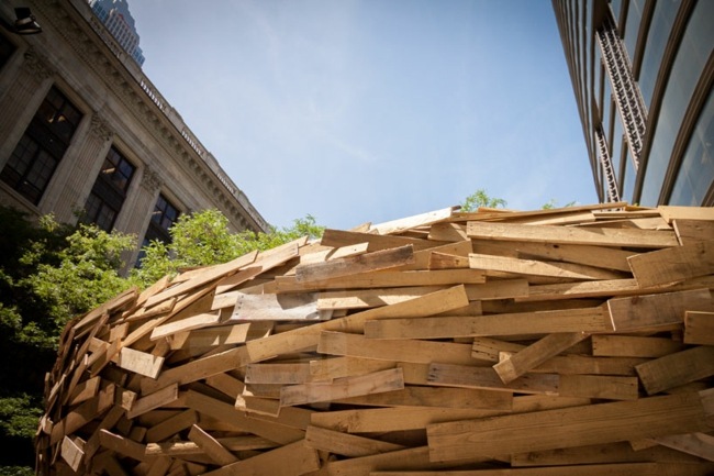 Knižnica Wood Nest, moderné umelecké diela v USA Knižnica Wood Nest Library Nápady na návrh moderného umeleckého diela