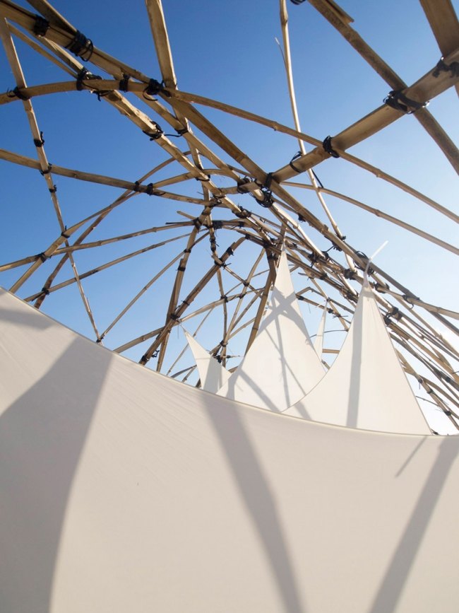 stavebný detail sochársky dizajn bambus konštrukčný detail sochársky dizajn z bambusu