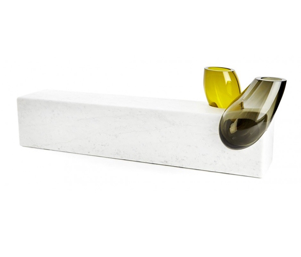 štýlové dekoračné vázy misy mramor Vázy misy mramorový rám