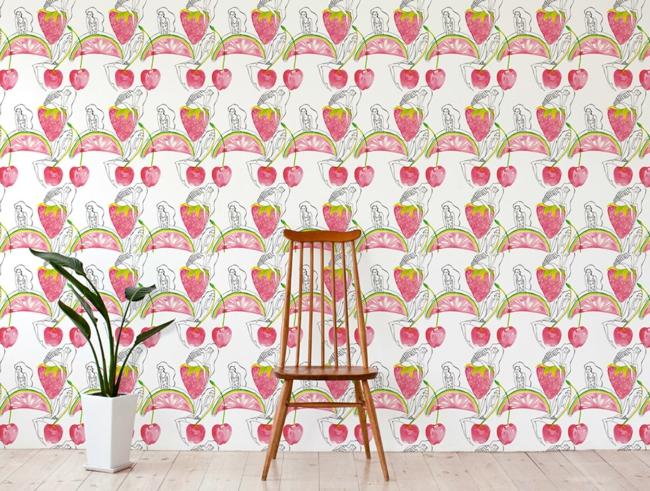 Ovocie sladká kuchyňa dizajnová tapeta