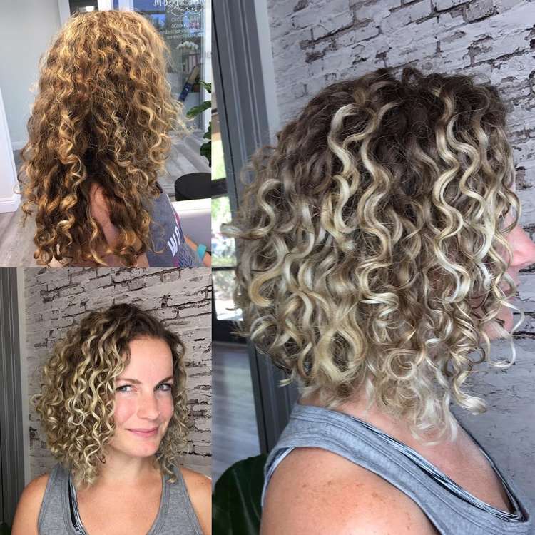 bob asymetrický s melírom