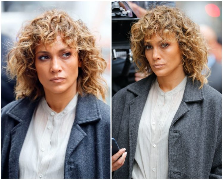 Ostrihaný účes s ofinou na prírodných kučerách