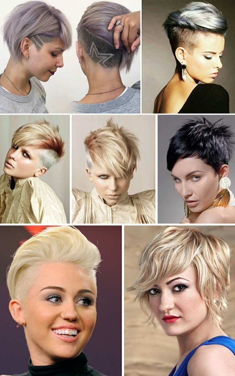 Krátke účesy trend 2019 nápady s podrezaním, pixie a bob