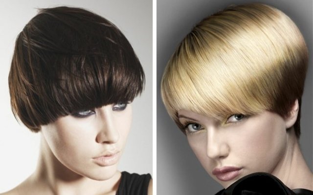 Trendové účesy 2014 Krátke účesy Bob Účesy pre krátke vlasy, bob styling 2014