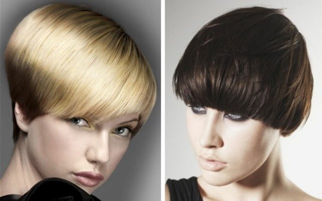 Účes viac objemu blond čokoládovo hnedá