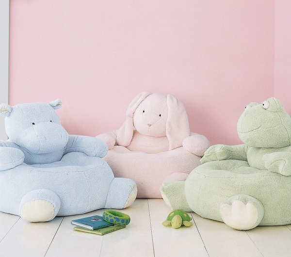 Plyšová hračka nápady pre detský nábytok sedacie vaky podlahové vankúše