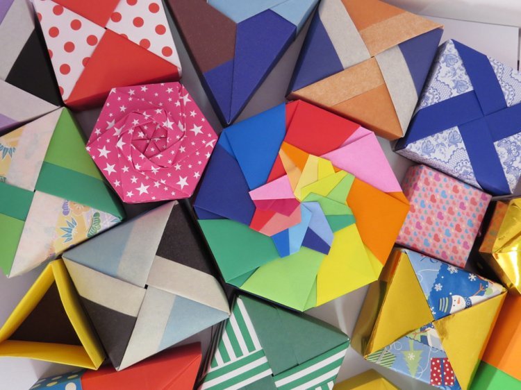 Alternatívy k druhom papiera origami tenké