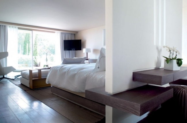 Vybavenie kúpeľného hotela La Réserve Ramatuelle