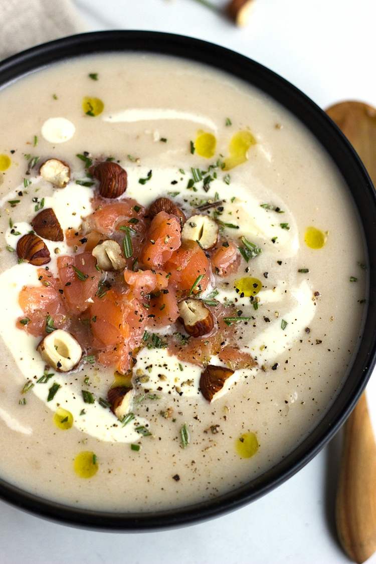 predjedlo vianočné jedlá s rybím lososom recepty