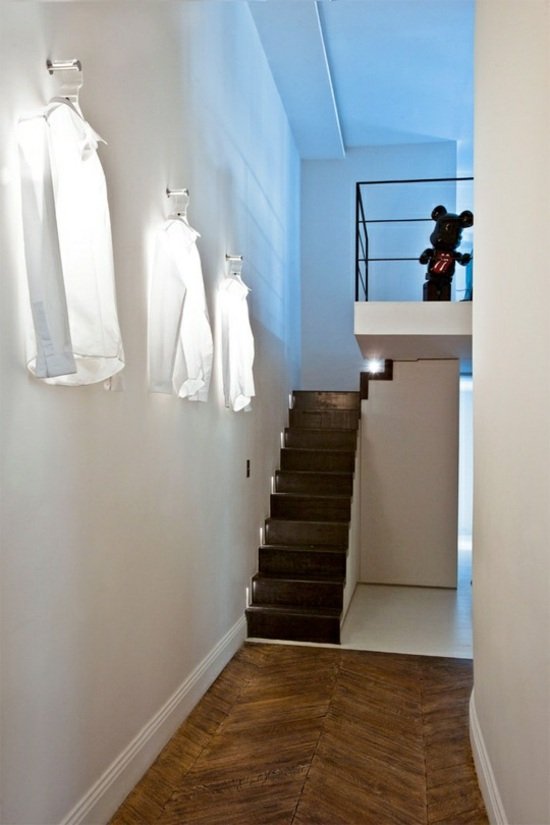 Osvetlenie chodby, moderné, funkčné, krásne