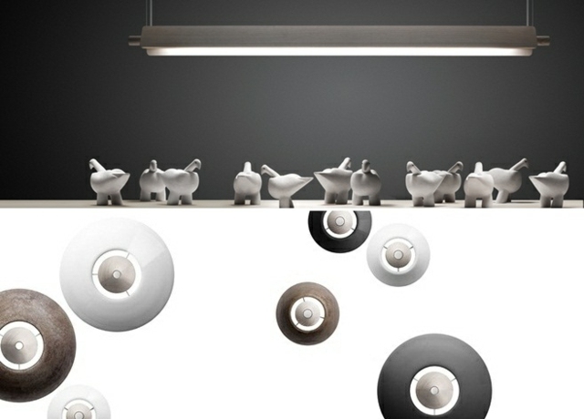 Svietidlá kovové moderného dizajnu drevo