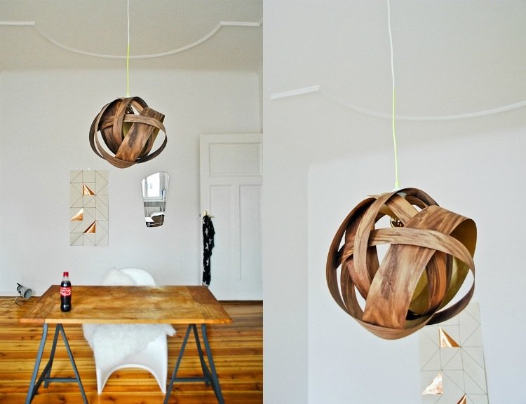 Vyrobte si vlastné tienidlo-diy-drevená dyha-obal