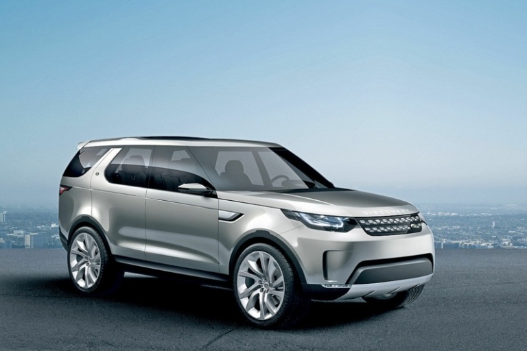 Land Rover Discovery Vision 2014 model moderné mesto