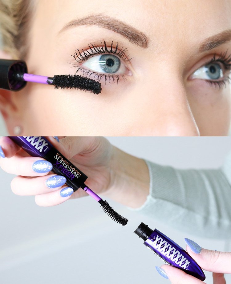 dlhé riasy trend krása správne naneste riasenku mscara