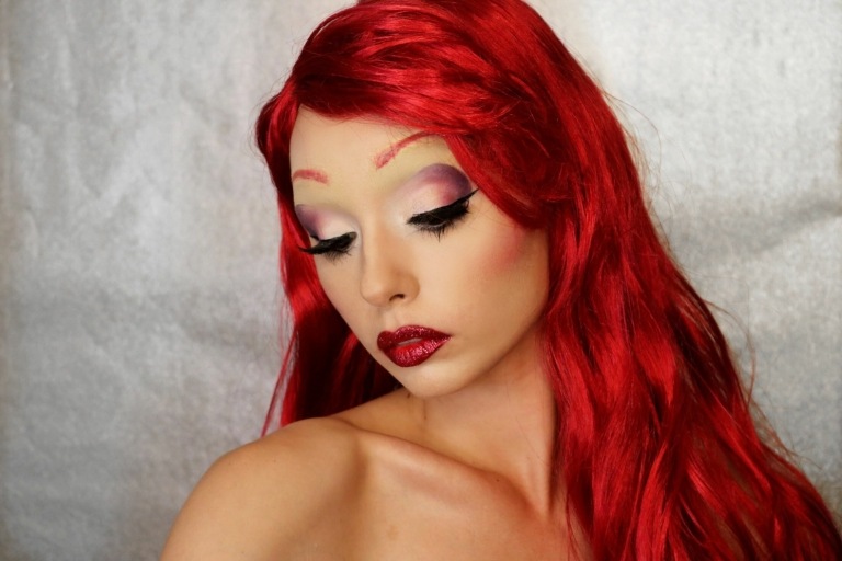 Halloween make up ženy kostým nápady karneval ľahké