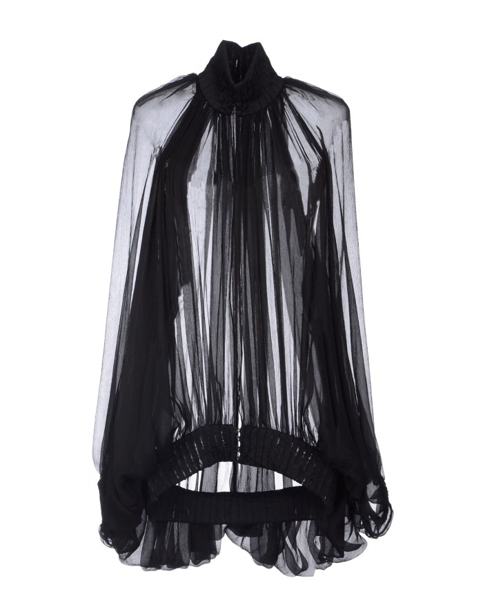 transparentná blúzka-čierny tyl-halloween-karneval-dámska móda-JEAN-PAUL-GAULTIER-FEMME