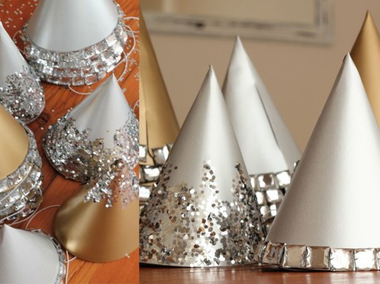 Nový rok-party-dekorácia-skvelé nápady-očarujúce-party-klobúky