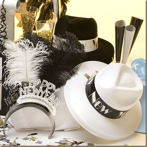 Silvestrovská výzdoba večierkov na poslednú chvíľu Skvelé nápady