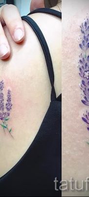 fényképes példa levendula tetoválásra a tetoválás jelentéséről szóló cikkhez 58