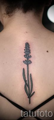 fényképes példa levendula tetoválásra a tetoválás jelentéséről szóló cikkhez 49