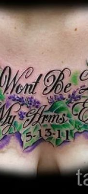 fényképes példa levendula tetoválásra a tetoválás jelentéséről szóló cikkhez 33