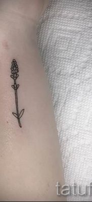 fényképes példa levendula tetoválásra a tetoválás jelentéséről szóló cikkhez 21