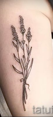 fényképes példa levendula tetoválásra a tetoválás jelentéséről szóló cikkhez 19