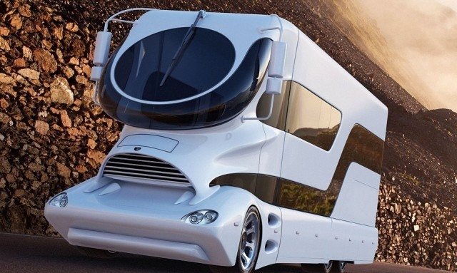 Najdrahší obytný automobil na svete-elegantný, luxusný vzhľad Najdrahší obytný automobil na svete-eleMMent palazzo-Luxus Exteriér