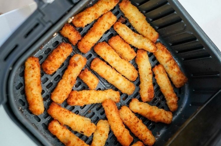 Rybie prsty opečieme v teplovzdušnej fritéze