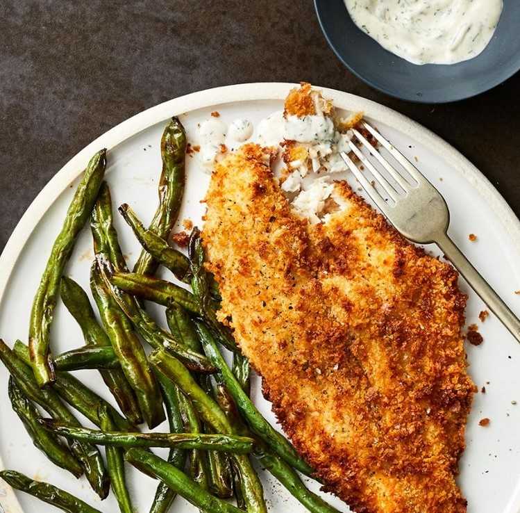 pečené ryby z teplovzdušnej fritézy