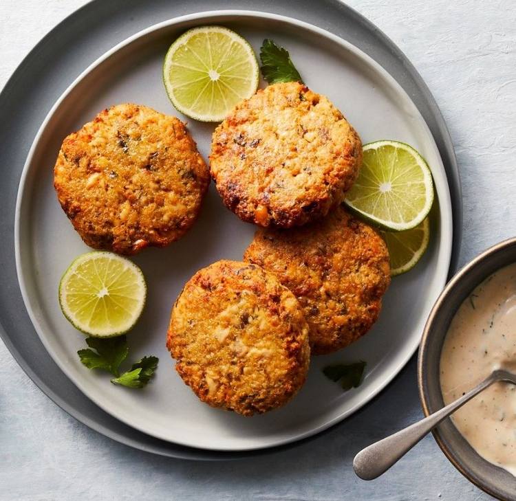 Rybie karbonátky na hamburgery zo vzduchovej fritézy