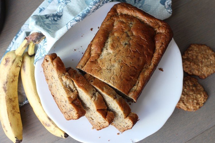 chutné-raňajky-nápady-banán-chlieb-recept