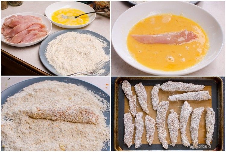 Kuracie tyčinky opečte vo vajíčku a sušenom kokose