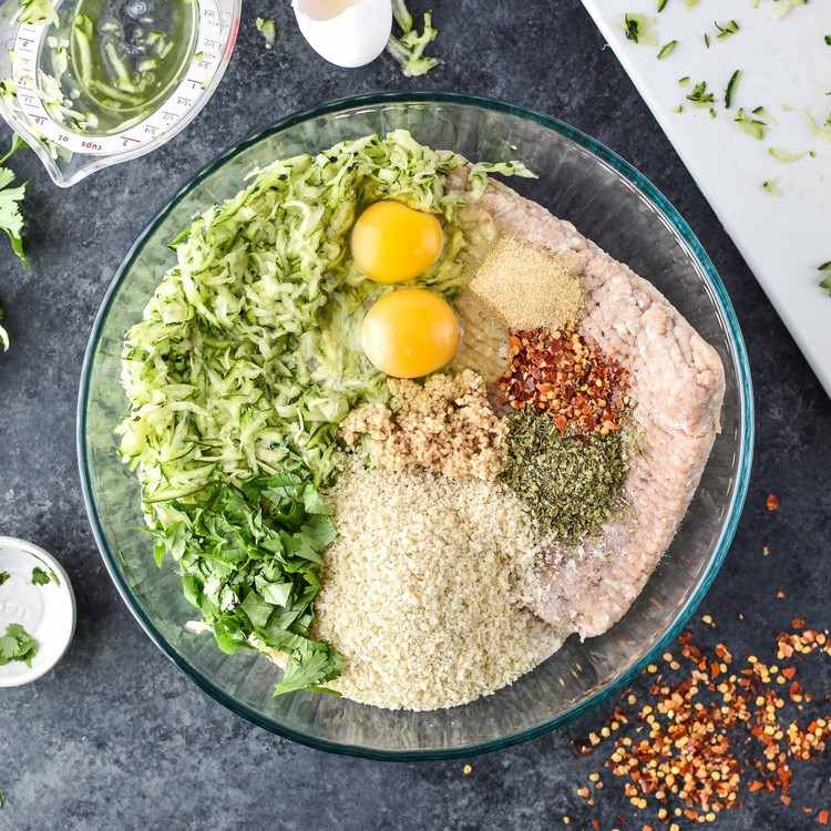 Recepty na cukety na mrazenie zmesi karbonátok s morčacím mäsom