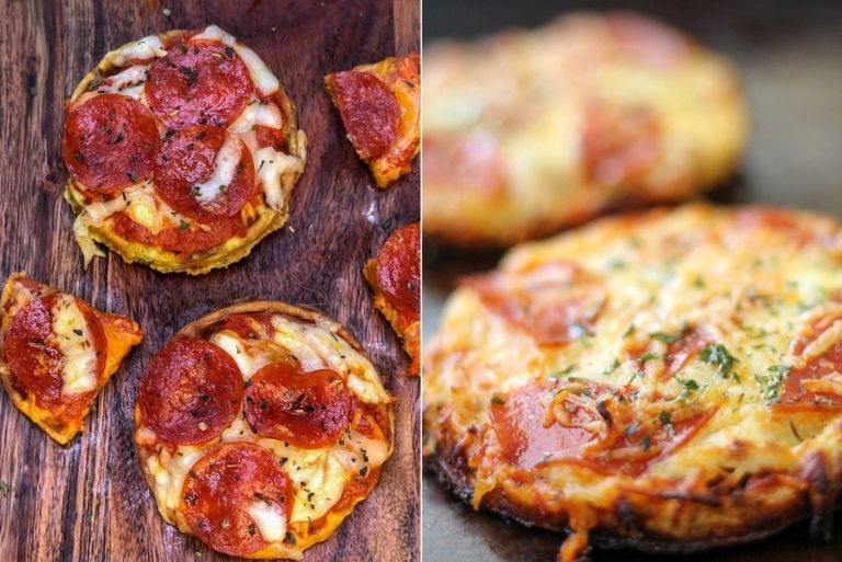Recept na oblátky z pizze so salámou a pizzovou omáčkou