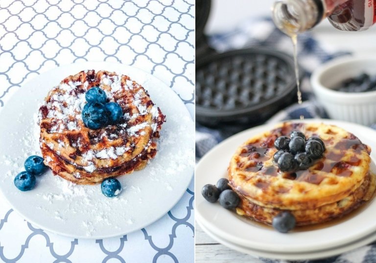 Pleť upečieme s čučoriedkami a podávame so sirupom