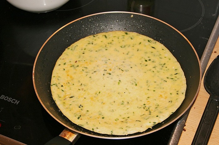 pri pečení s pažítkou